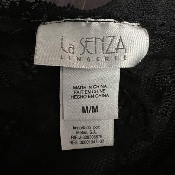 ❌SOLD-DEPOP❌ La SENZA Vintage Y2K Sheer Lace Tank Top - Picture 4 of 4